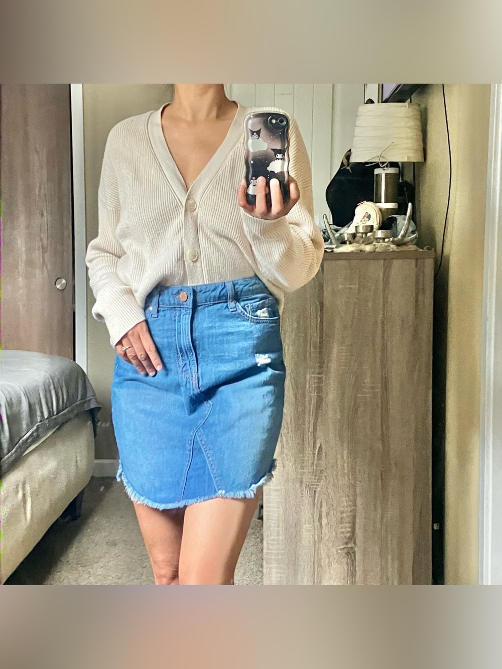 William Rast denim skirt